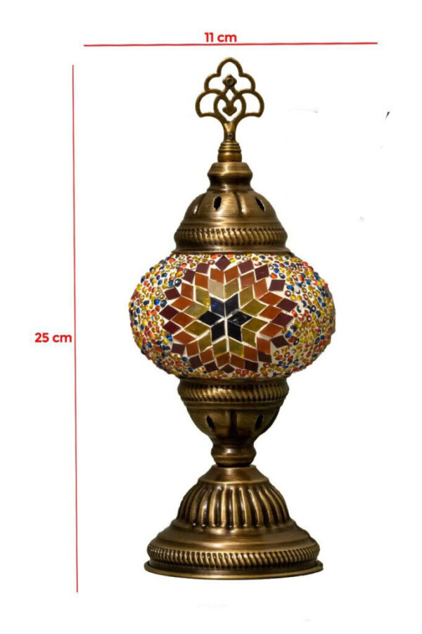 AA Mosaiklampe Große M Handgefertigt Orientalisch Mosaik Glass