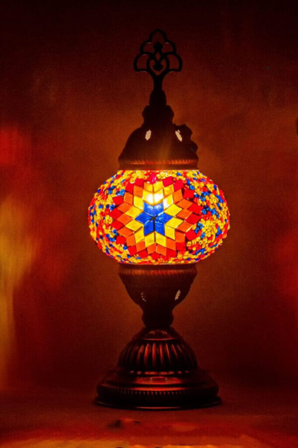 AA Mosaiklampe Große M Handgefertigt Orientalisch Mosaik Glass