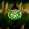 maramou-001-017-001 Mosaiklampe Große L 11×9 Handgefertigt Orientalisch Mosaik Glass Grün farbige