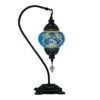 maramou-019-001 Mosaiklampe Bogen L Glas handgefertigtes blau - Orientalisch Türkisch Laterne